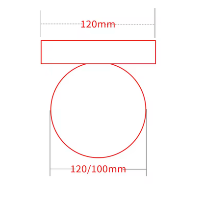 Minimalistische Skandinavische Wandlampe mit Glas-Abdeckung – Design Wandlicht für Wohnzimmer & Schlafzimmer, Warmes Licht & Einfache Montage