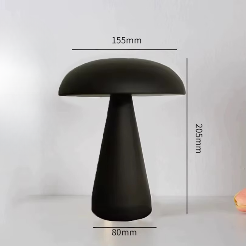 LED Touch Tischlampe dimmbar – Kabellose USB Tischleuchte mit Farbwechsel – Moderne Design Nachttischlampe