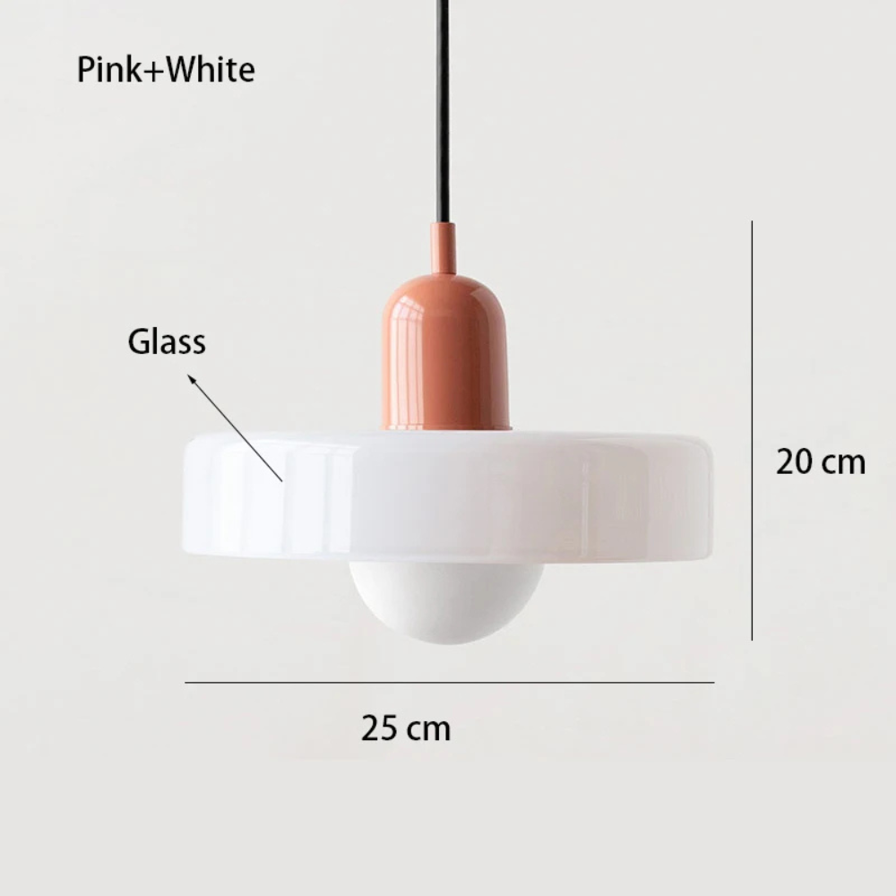 Nordavé™ | Retro Glas-Pendelleuchte A3