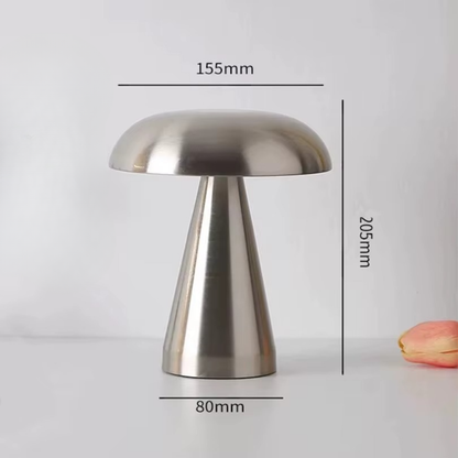 LED Touch Tischlampe dimmbar – Kabellose USB Tischleuchte mit Farbwechsel – Moderne Design Nachttischlampe