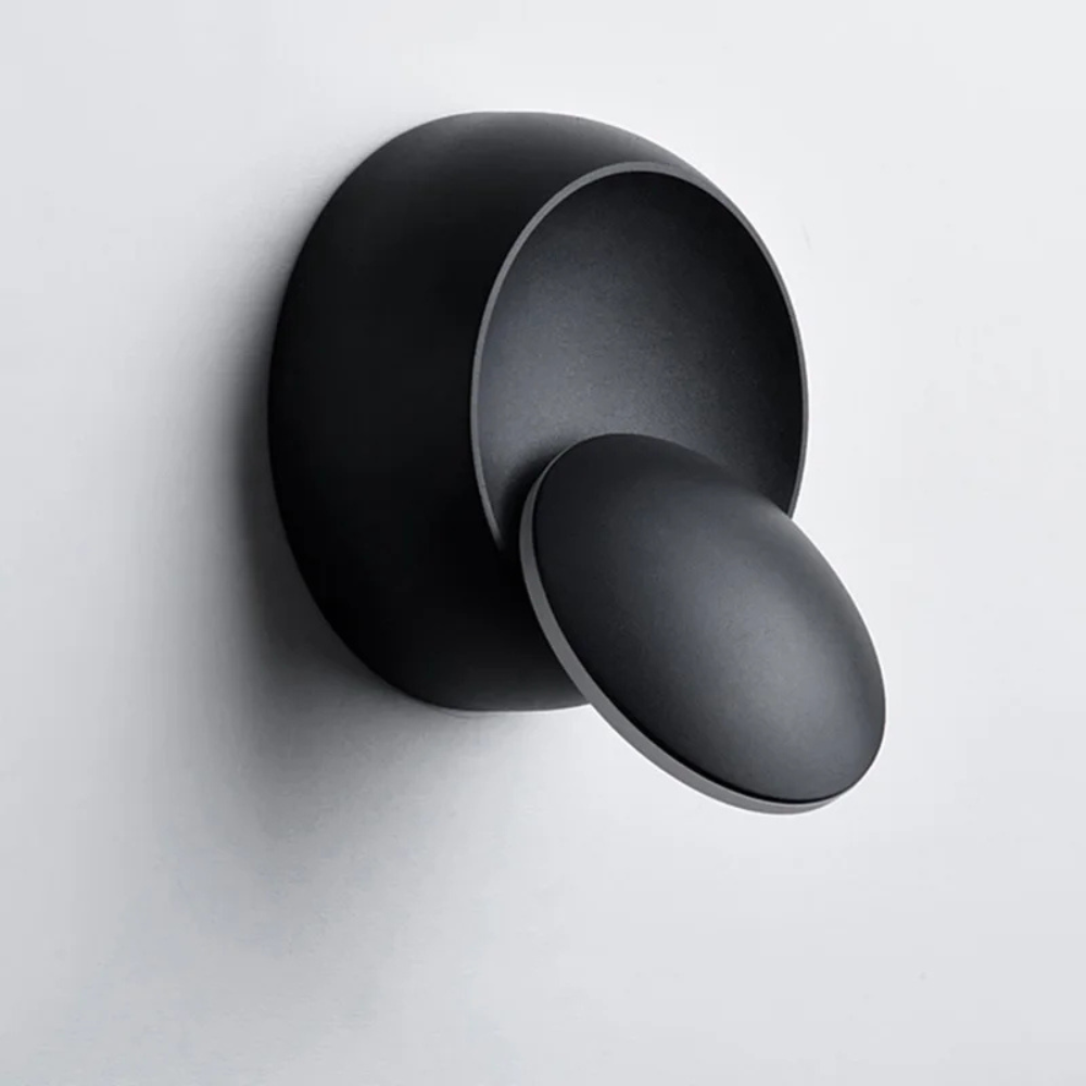 Lumévia™ | Schwenkbare Design-Wandleuchte Schwarz