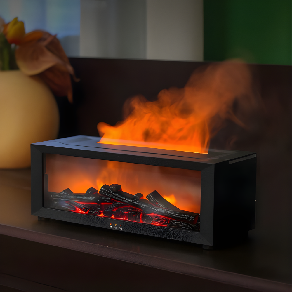 FlammaLuxe™ | Nordisches Flammenlicht & Duftsystem