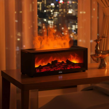 FlammaLuxe™ | Nordisches Flammenlicht & Duftsystem