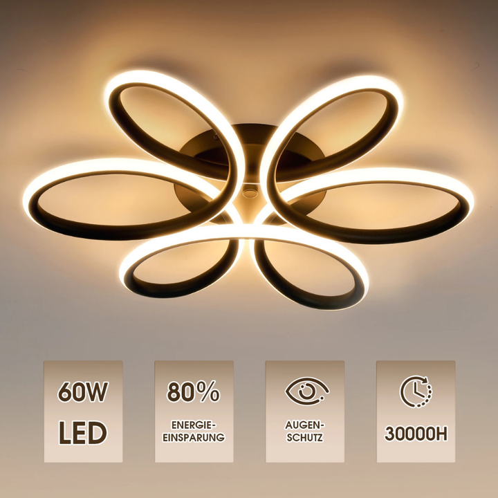 Florévia™ | LED Deckenleuchte im Blumen-Design