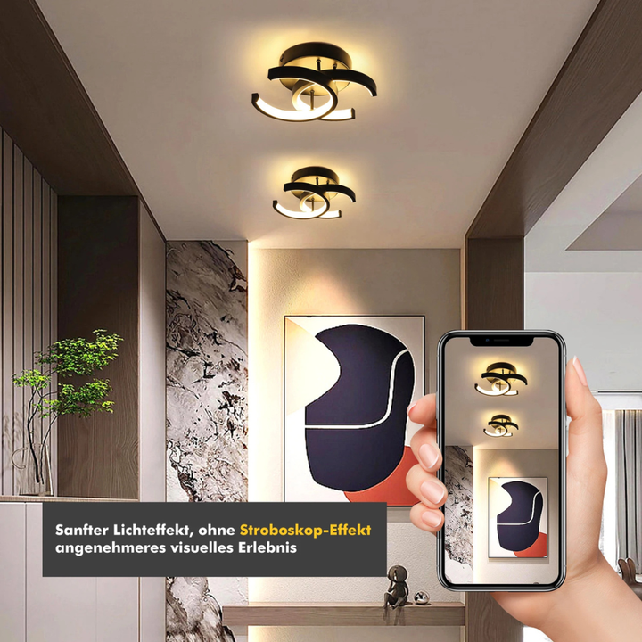 Noiréva™ | Dimmbare LED-Design Deckenleuchte