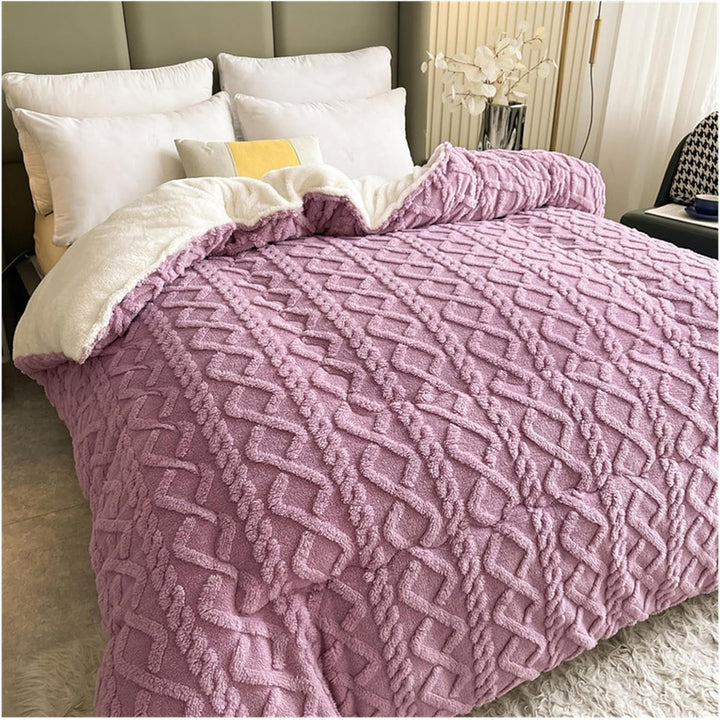 Besonders dicke Sherpa-Decke