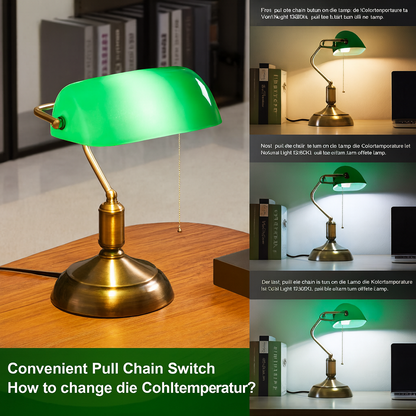 Verdena™ | Vintage Bureau Lampe