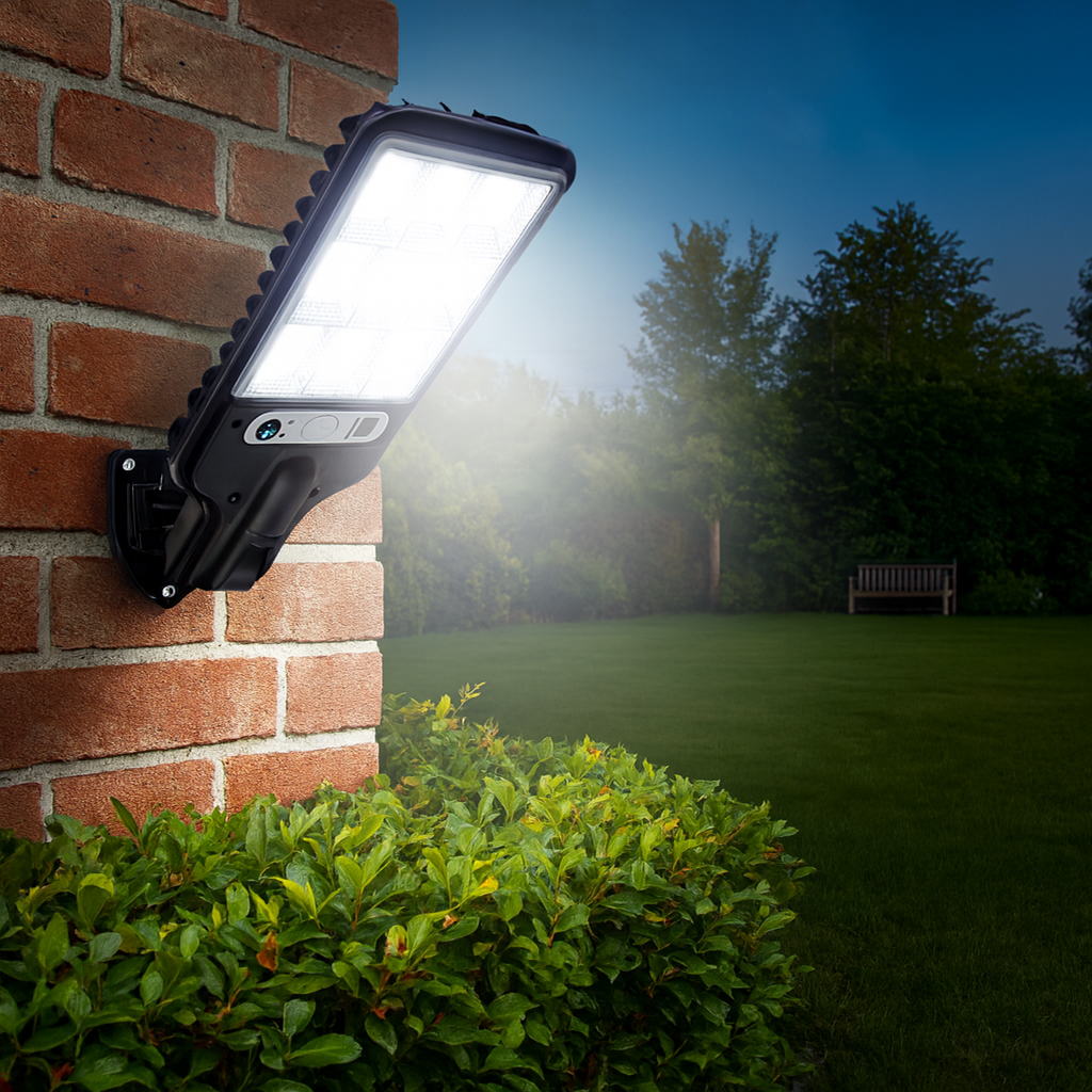 Sensosol™ | Solar-LED Außenlampe mit Bewegungsmelder
