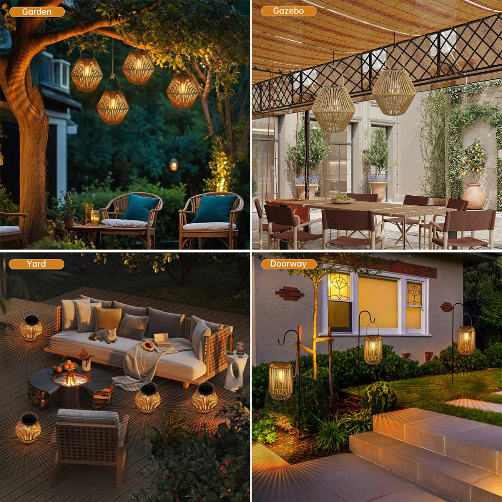 Solévara™ | Boho Solar-Laterne