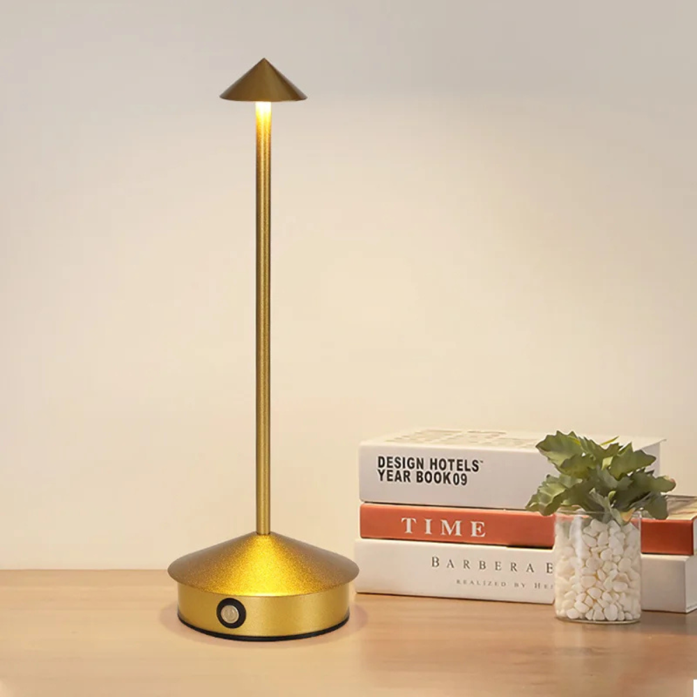 Aluréa™ | Kabellose LED-Akku Tischlampe
