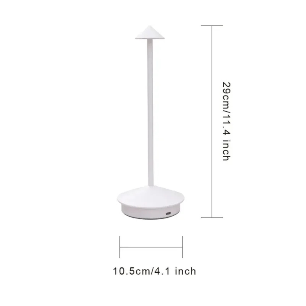 Aluréa™ | Kabellose LED-Akku Tischlampe