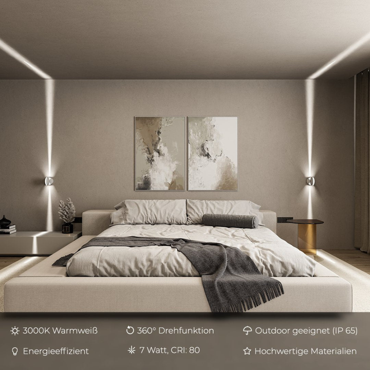 Velunéa™ | Minimalistische LED-Wandleuchte