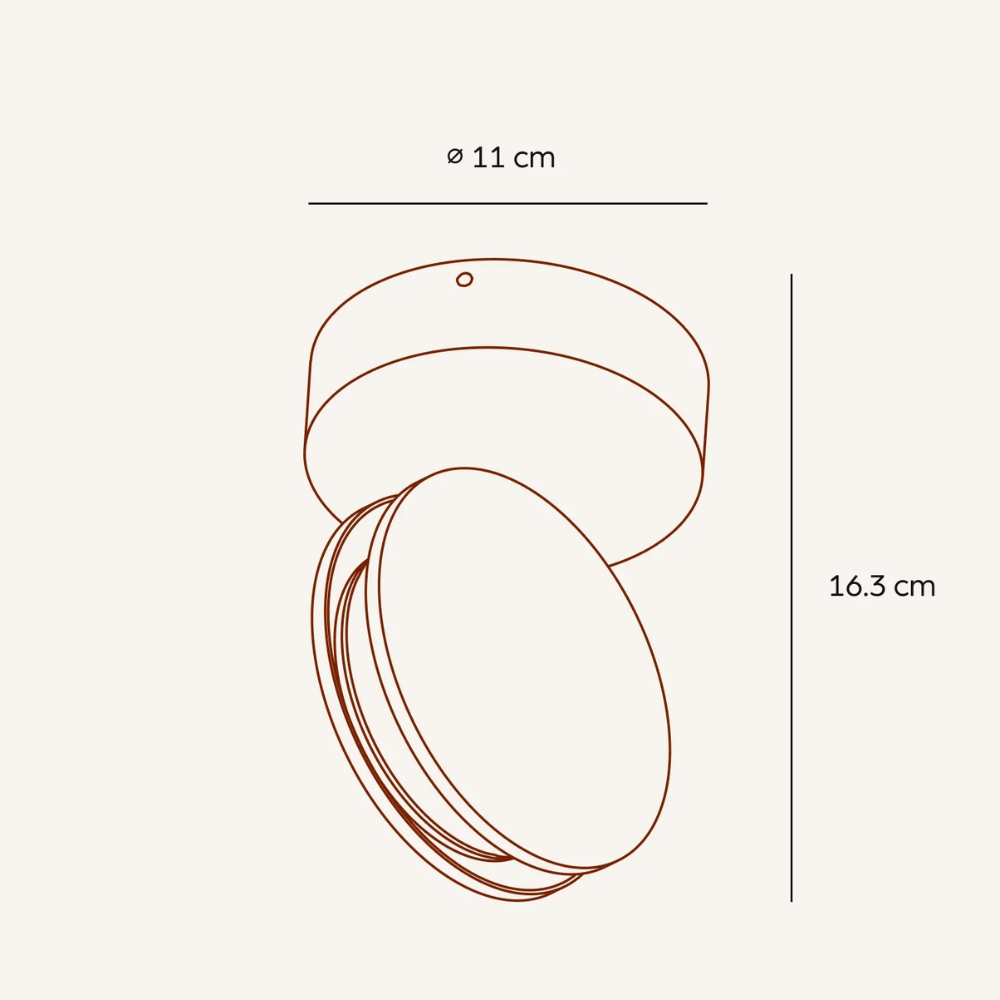 Velunéa™ | Minimalistische LED-Wandleuchte