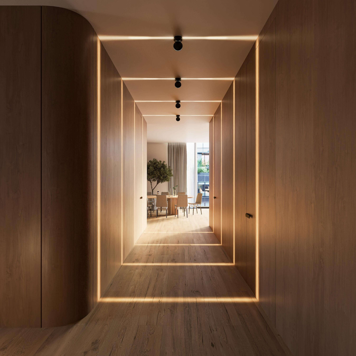 Velunéa™ | Minimalistische LED-Wandleuchte
