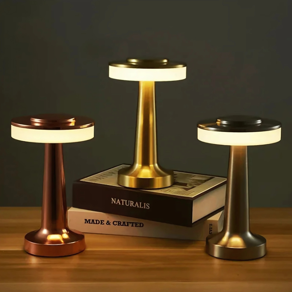Touchlix™ | Kabellose LED-Akku Tischlampe