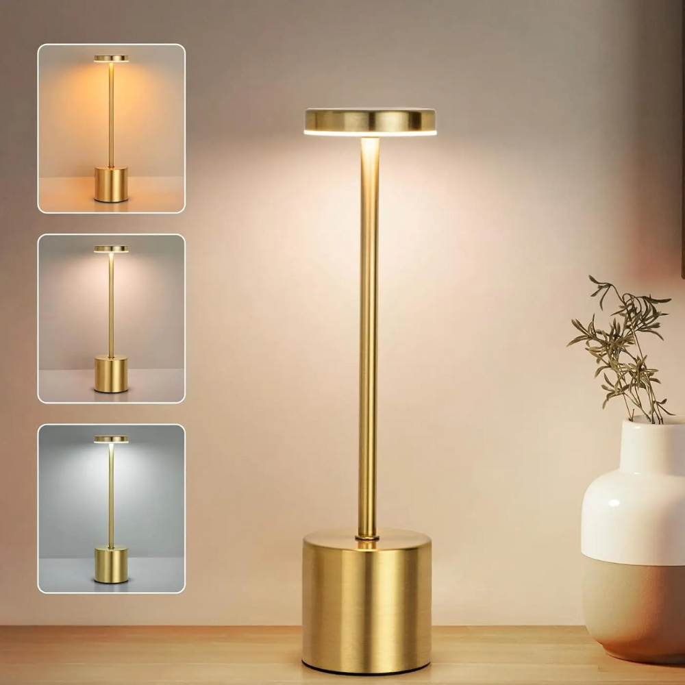 Lunovix™ | Kabellose LED-Design Tischlampe