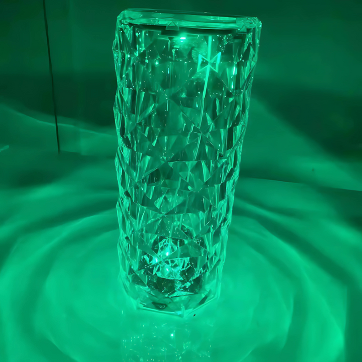 Crystaléa™ | Wiederaufladbare Kristall-LED Tischlampe