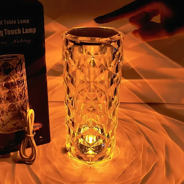 GlowÉlite™ | Crystal Touch Lamp