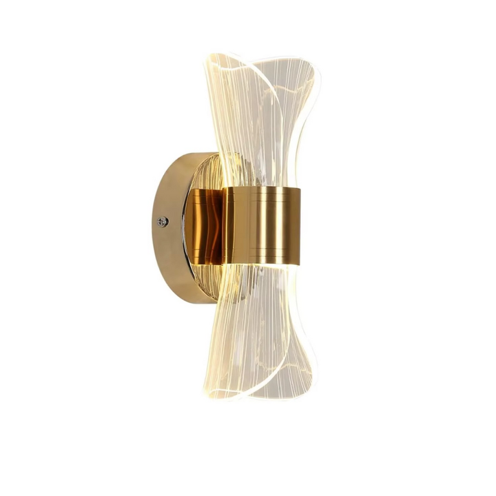 Auréline™ | Goldene LED-Design Wandleuchte