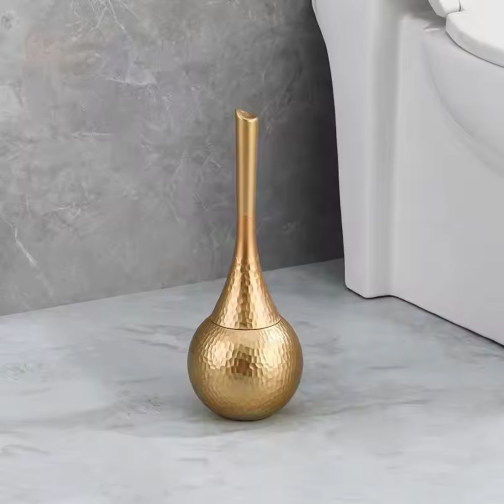 Elegante WC-Bürste mit Behälter